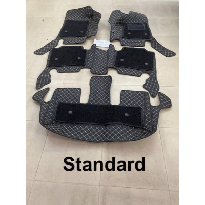 Plastomate 7D Car Mats Set for Innova Crysta Car