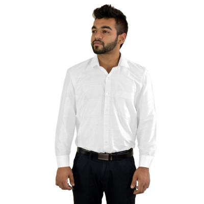 White Silk Shirt