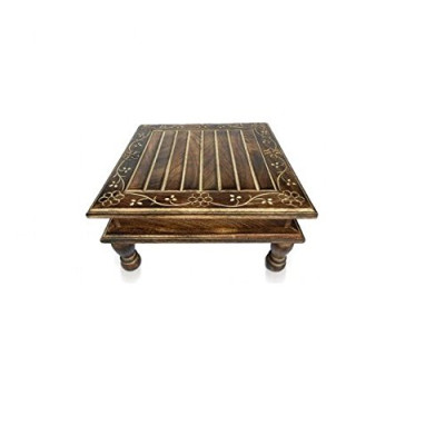 Wooden Small Chowki Wooden Small Chowki