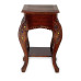 Wooden Hand Carved Side Table, Stool Antique Look Wooden Hand Carved Side Table, Stool Antique Look