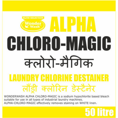 Chloromagic: Stabilized Liquid Chlorine Bleach 50Ltr Pack